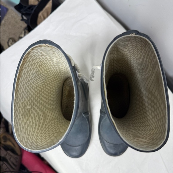 Hunter Kids Youth Tall Ackley Rain Boots Size 11M 12F - Picture 3 of 15